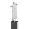 Alfen mounting pole single duo pole