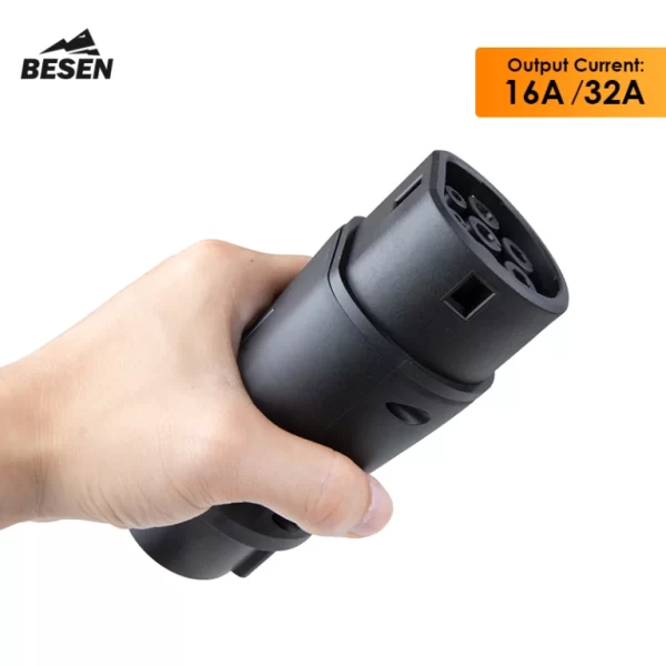 Besen adapter type1 naar type2 stekker - Afbeelding 4